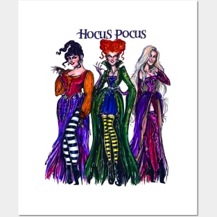 hocus pocus fanart Posters and Art